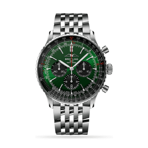 【Order now for $19 off】【Super Clone】【VIP Advanced customized version】--Breitling AB0137241L1A1 Navitimer B01 Green Dial - Νew