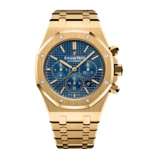 【Super Clone】Audemars Piguet Royal Oak Chronograph Blue Dial Automatic Men's Chronograph 26320BA.OO.1220BA.02