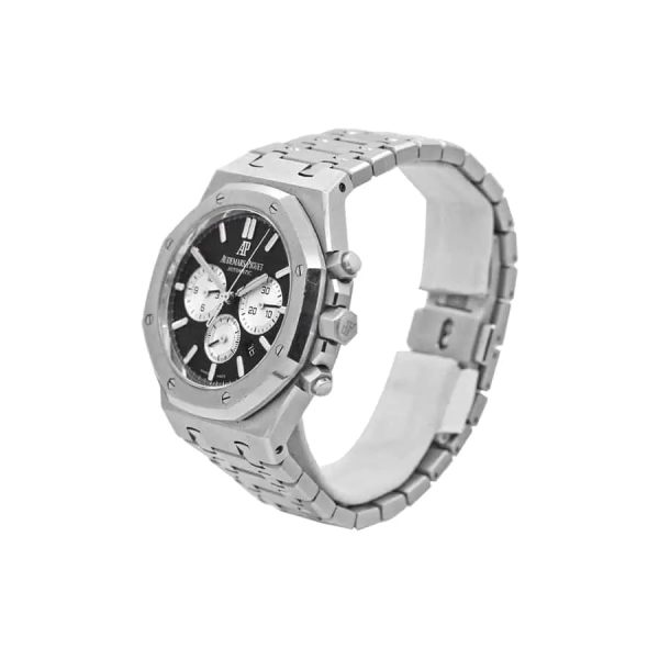【Super Clone】Audemars Piguet Royal Oak Chronograph Watch-Black Dial 41mm