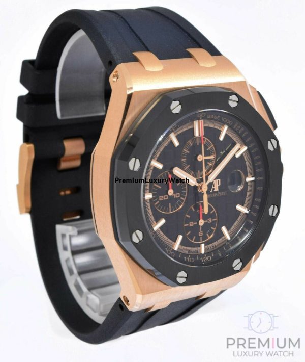 【Super Clone】Audemars Piguet Royal Oak Offshore Chronograph Black Dial 44MM Dial Watch