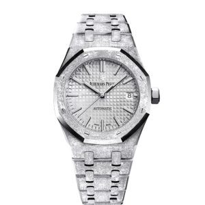 【Super Clone】Audemars Piguet Royal Oak Selfwinding, 37mm,White gold, 15454BC.GG.1259BC.01