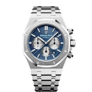 【Super Clone】Audemars Piguet Royal Oak Selfwinding Chronograph Blue Dial 41mm Stainless Steel Watch