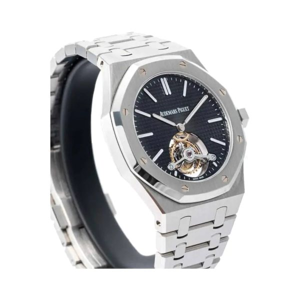 【Super Clone】Audemars piguet Royal Oak Selfwinding Tourbillon 41MM Black Dial Watch