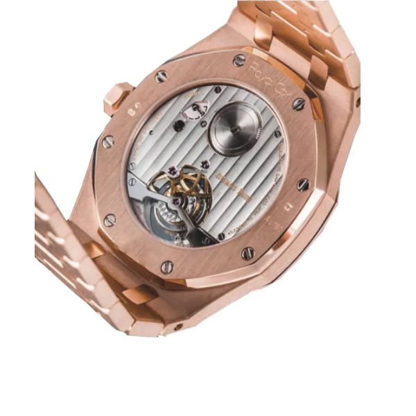 【Super Clone】Audemars Piguet Royal Oak Tourbillon Rose Gold 41MM Watch
