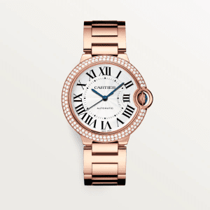 【Super Clone】BALLON BLEU Diamond Rose Gold 36mm
