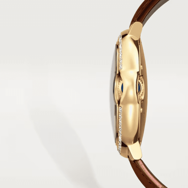 【Super Clone】BALLON BLEU Diamond Yellow Gold 33mm
