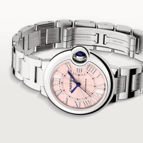 【Super Clone】BALLON BLEU Pink Dial 33mm