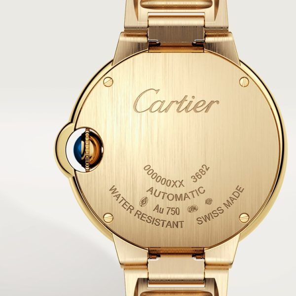 【Super Clone】BALLON BLEU Yellow Gold 33mm