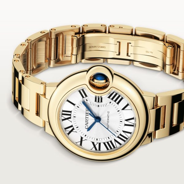 【Super Clone】BALLON BLEU Yellow Gold 33mm