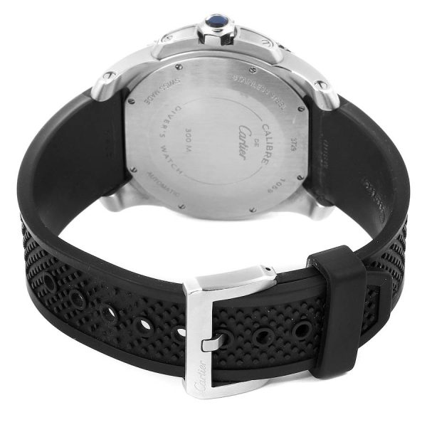 【Super Clone】Calibre Diver Black Rubber 42mm