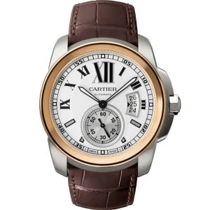 【Super Clone】CALIBRE ROSE GOLD MIX 42mm
