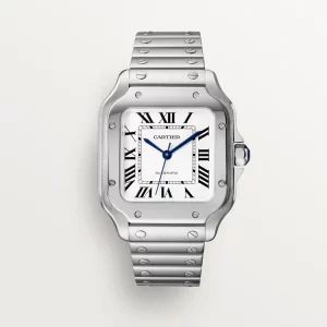 【Super Clone】SANTOS Classic Silver 39.8 x 47.5 mm