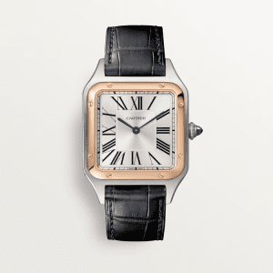 【Super Clone】SANTOS-DUMONT Rose Gold Mix 46mm