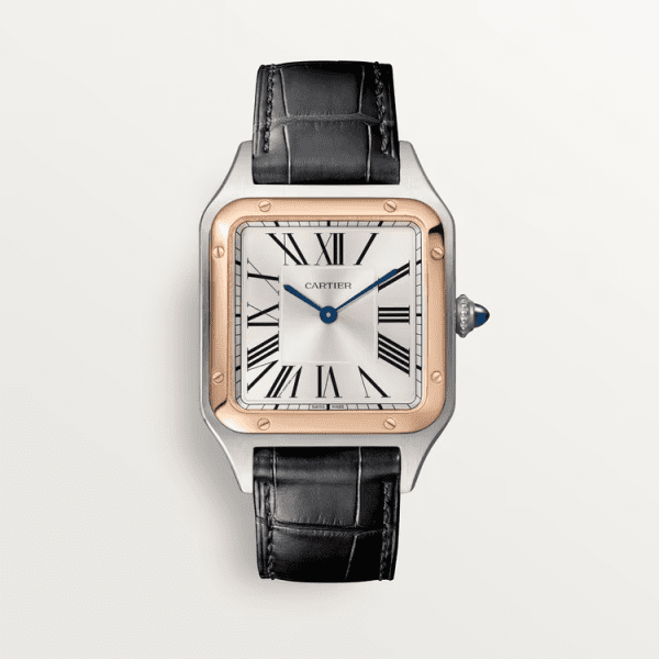 【Super Clone】SANTOS-DUMONT Rose Gold Mix 46mm