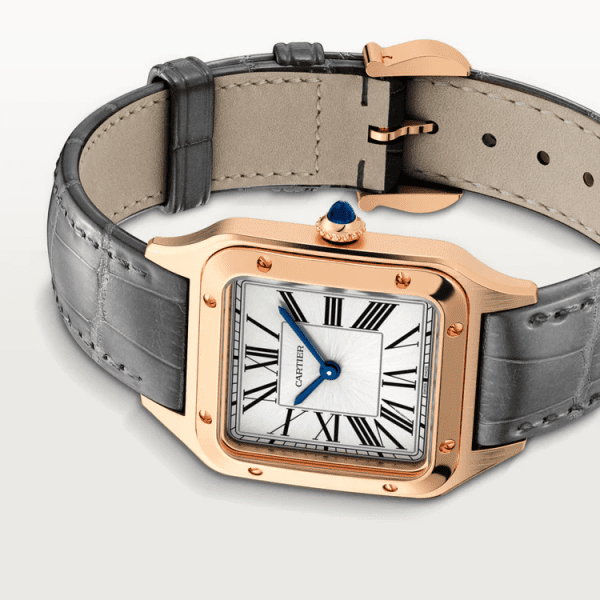 【Super Clone】SANTOS-DUMONT RoseGoldMix 38mm