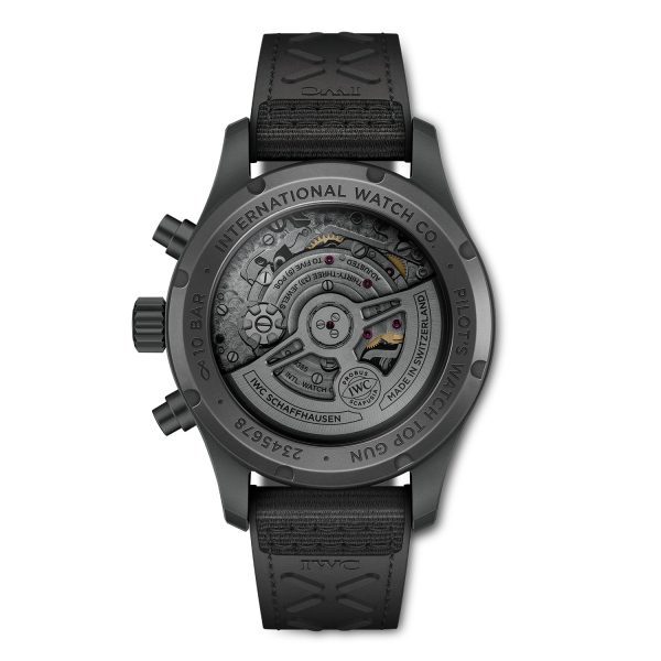 【Super Clone】【Top replica】IWC-Pilot's Watch Chronograph 41 TOP GUN Ceratanium (IW388106)