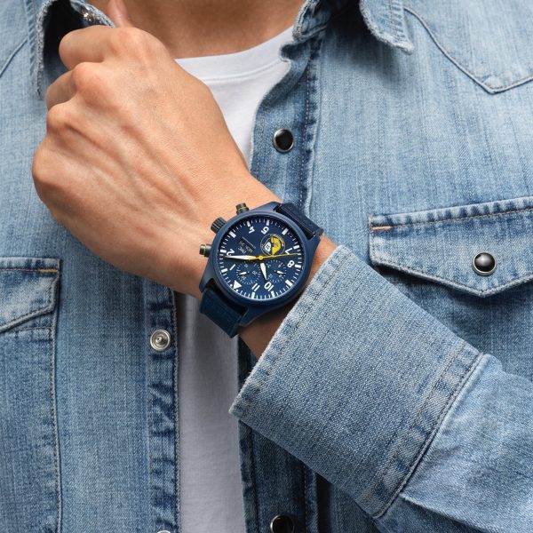 【Super Clone】【Top replica】IWC-Pilot's Watch Chronograph "Blue Angels" (IW389109)