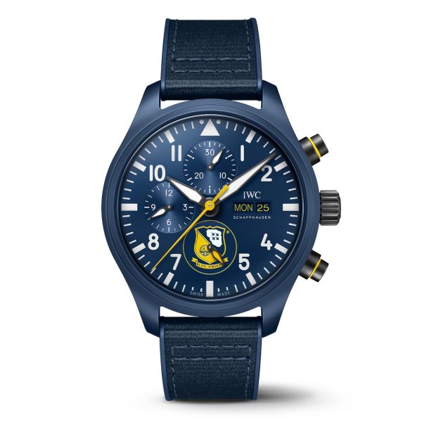 【Super Clone】【Top replica】IWC-Pilot's Watch Chronograph "Blue Angels" (IW389109)