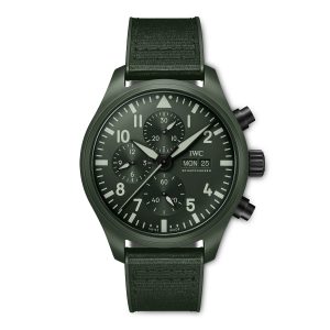 【Super Clone】【Top replica】IWC-Pilot's Watch Chronograph TOP GUN "Woodland" (IW389106)