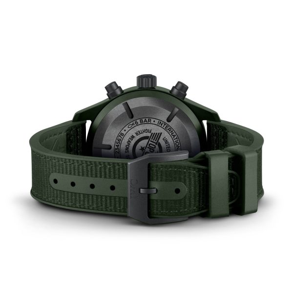 【Super Clone】【Top replica】IWC-Pilot's Watch Chronograph TOP GUN "Woodland" (IW389106)