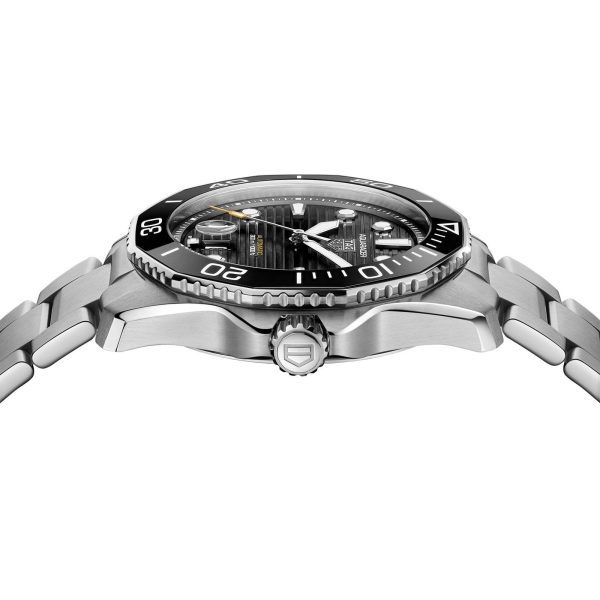 【Super Clone】【Top replica】TAG Heuer Aquaracer Calibre 5 Automatic Mens Black Steel Watch