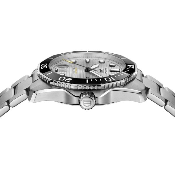 【Super Clone】【Top replica】TAG Heuer Aquaracer Calibre 5 Automatic Mens Silver Steel Watch