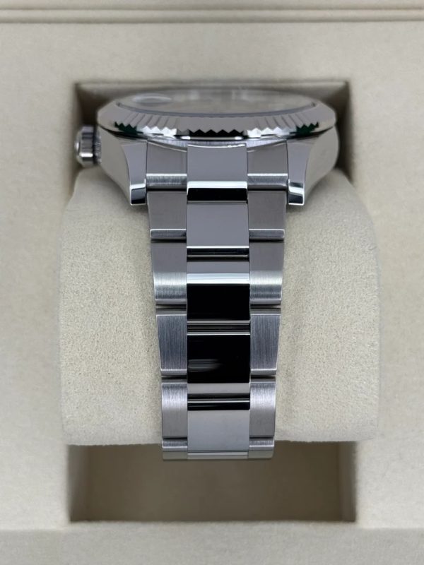【Super Clone】12A RLX Sky-Dweller 42mm Stainless Steel Blue Dial Oyster - 336934