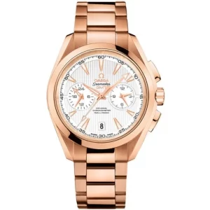 【Super Clone】Omega Aqua Terra 150m Co-Axial GMT Chronograph Watch 231.50.43.52.02.001