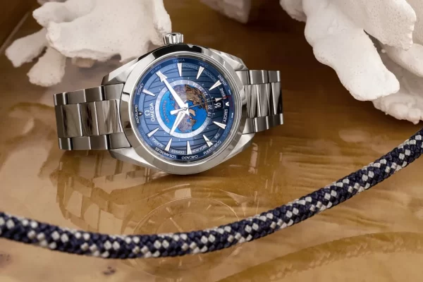【Super Clone】Omega AQUA TERRA 150M CO‐AXIAL MASTER CHRONOMETER GMT WORLDTIMER 43 MM