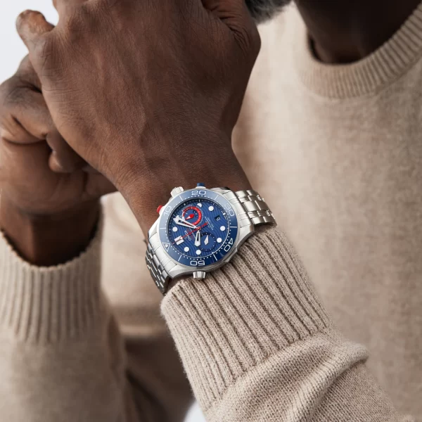 【Super Clone】OMEGA DIVER 300M CO‐AXIAL MASTER CHRONOMETER CHRONOGRAPH 44 MM America's Cup