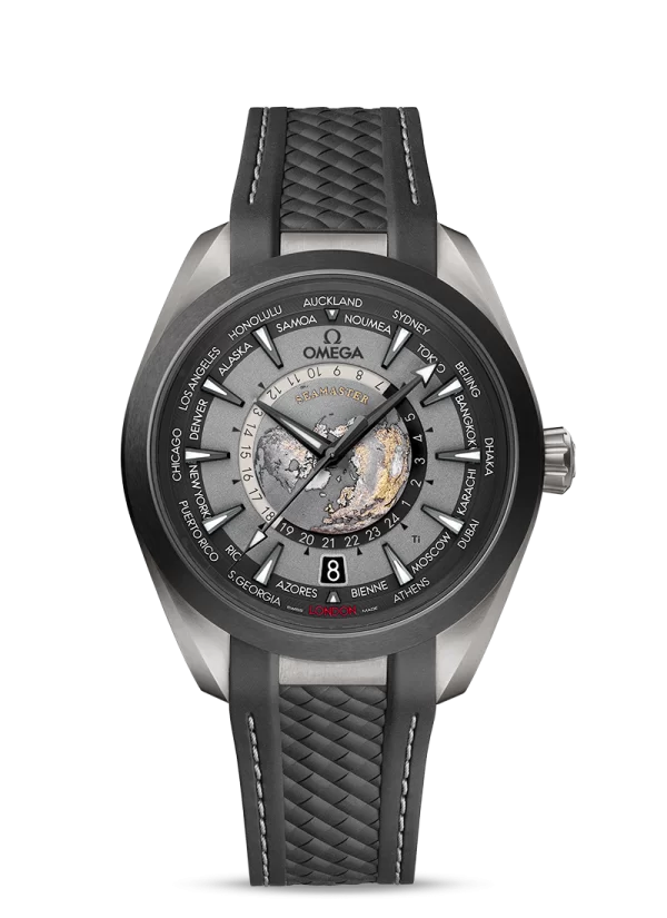 【Super Clone】Omega Seamaster AQUA TERRA 150M Co-Axial Master Chronometer GMT World Timer 43mm