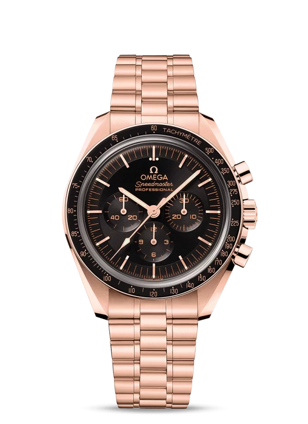 【Super Clone】Omega Speedmaster Moonwatch Co-Axial Master Chronometer 42 MM SednaTM gold 310.30.42.50.01.001"