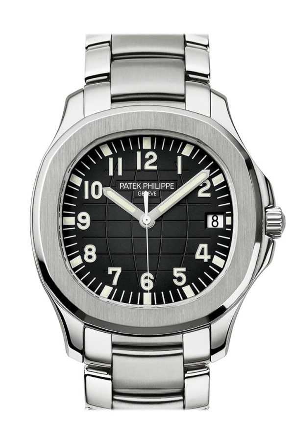 【Super Clone】Patek Philippe Aquanaut Automatic Black Dial Steel Men's Watch 5167/1A-001