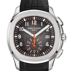 【Super Clone】Patek Philippe Aquanaut Black Dial Automatic Men's Chronograph Watch 5968A-001