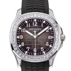 【Super Clone】Patek Philippe Aquanaut Diamond Bezel 5167/300G-010