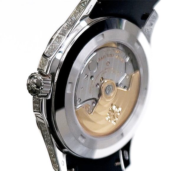 【Super Clone】Patek Philippe Aquanaut Diamond Bezel 5167/300G-010
