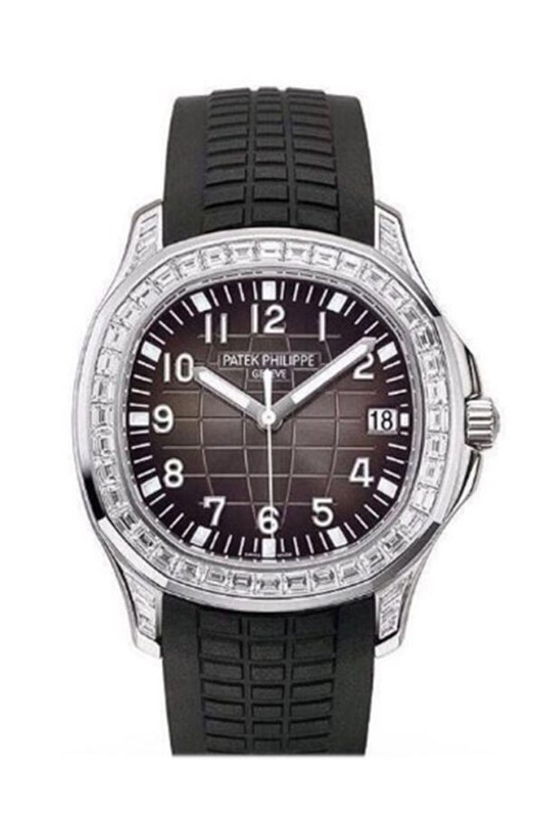 【Super Clone】Patek Philippe Aquanaut Diamond Bezel 5167/300G-010