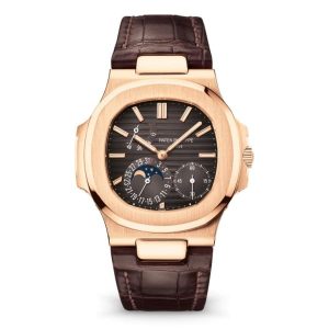 【Super Clone】Patek Philippe Watches Nautilus Mens Rose Gold 5712R-001