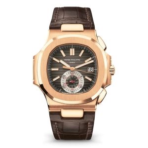 【Super Clone】Patek Philippe Watches Nautilus Mens Rose Gold 5980R-001