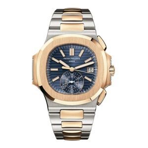 【Super Clone】Patek Philippe Watches Nautilus Mens Steel and Gold 5980/1AR-001