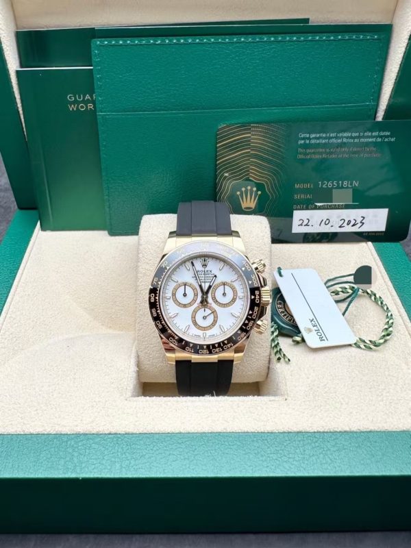 【Super Clone】RLX Cosmograph Daytona m126518ln-0002 40mm