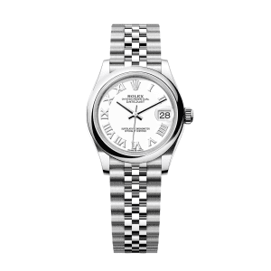 【Super Clone】RLX Datejust m278240-0003/0004 31mm White Roman Domed Bezel Oyster Oystersteel
