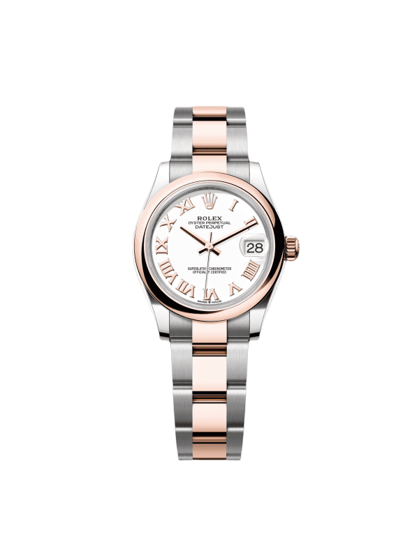 【Super Clone】RLX Datejust m278241-0001/0002 White 31mm Dial Oyster Bracelet Watch