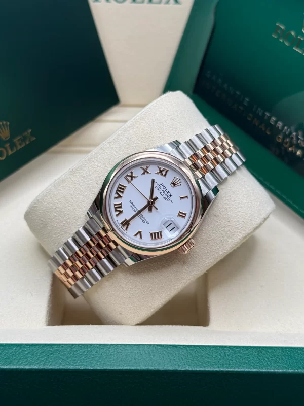 【Super Clone】RLX Datejust m278241-0001/0002 White 31mm Dial Oyster Bracelet Watch