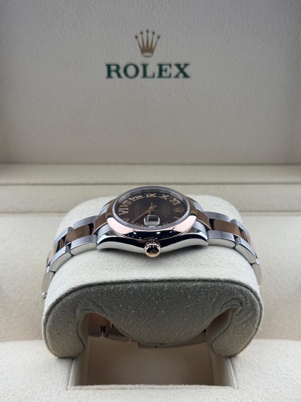 【Super Clone】RLX Datejust m278241-0003/0004 Chocolate 31mm Dial Oyster Bracelet Watch