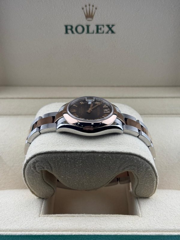 【Super Clone】RLX Datejust m278241-0003/0004 Chocolate 31mm Dial Oyster Bracelet Watch