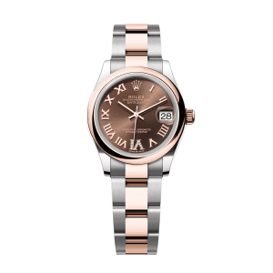 【Super Clone】RLX Datejust m278241-0003/0004 Chocolate 31mm Dial Oyster Bracelet Watch