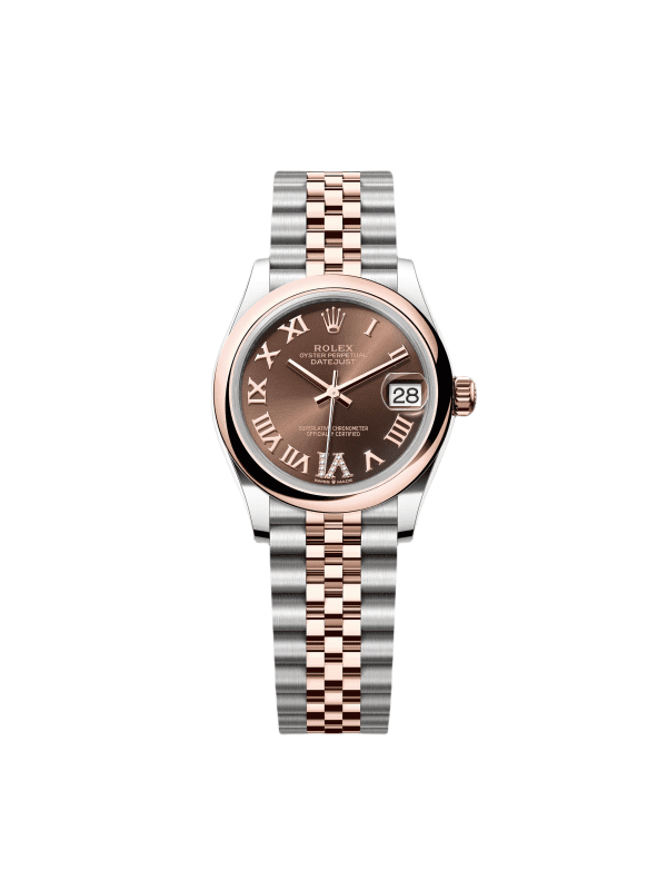 【Super Clone】RLX Datejust m278241-0003/0004 Chocolate 31mm Dial Oyster Bracelet Watch