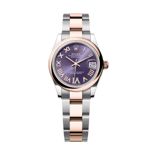 【Super Clone】RLX Datejust m278241-0019/0020 Aubergine 31mm Dial Oyster Bracelet Watch