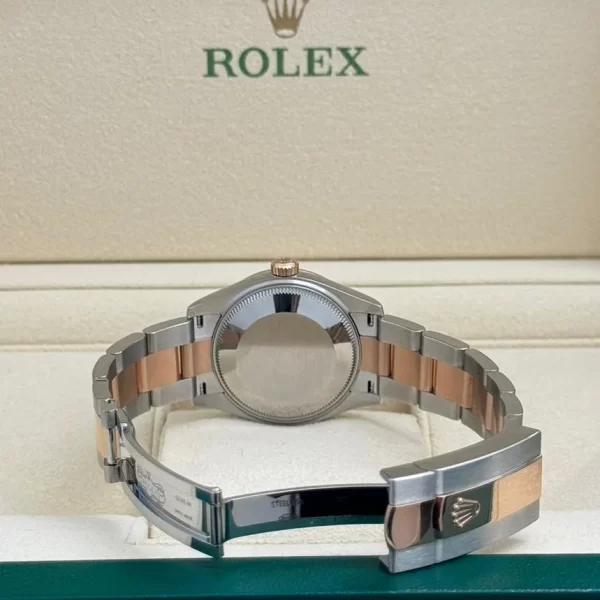 【Super Clone】RLX Datejust m278241-0031/0032 31mm Silver Floral Motif Dial Oyster Bracelet Watch
